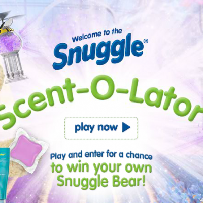 Snuggle Scent-O-Lator: Win Your Own Snuggles Bear