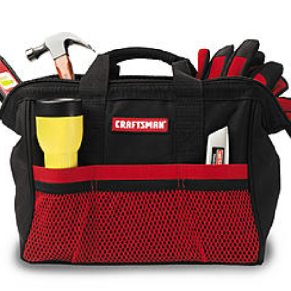 Craftsman 13 In. Tool Bag Only 3.49 + Free Store Pickup Oh Yes It's Free