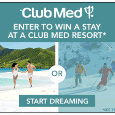 Club Med: Dream Vacation Sweepstakes