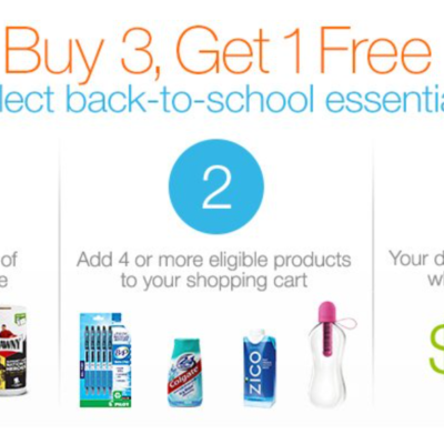 Amazon: Buy Three Back-to-School Essentials and Get One Free