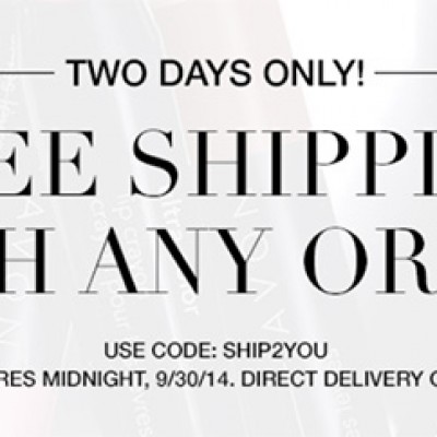 Avon: Free Shipping With Any Order - Ends Midnight On 9/30