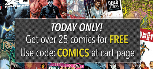 Comixology free comic books offer
