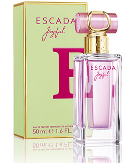 Escada Joyful Perfume bottle and box