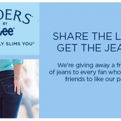 Free Lee Jeans When You Share With 10 Friends