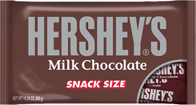 Hershey's Milk chocolate snack bags