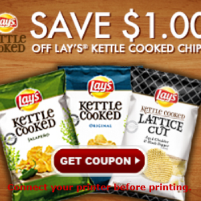 Lay's Kettle Cooked Chips Coupon
