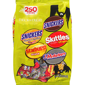 Mars Variety candies bag