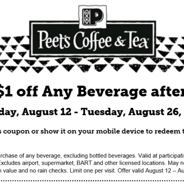 Peets Coffee Tea Coupon Oh Yes It s Free peets-coffee-tea-coupon-oh-yes-it-s-free