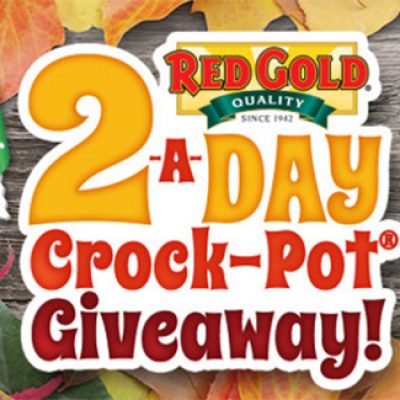 Red Gold 2-A-Day Crock Pot Giveaway