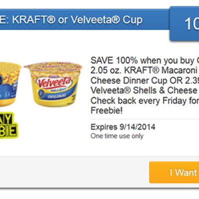 Free Kraft Macaroni & Cheese