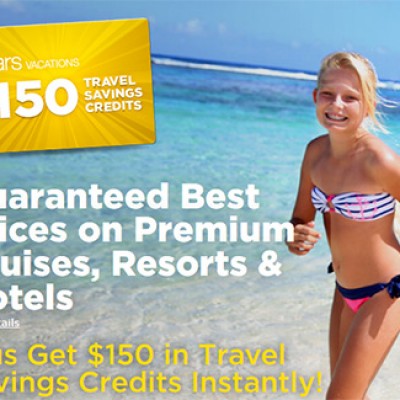 Sears Vacations: $150 Free Travel Credit