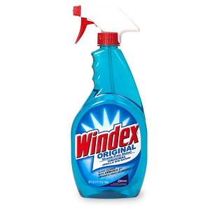 Bottle of Windex original