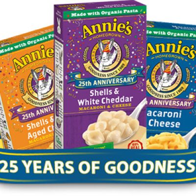 Annie's 25 Years Of Goodness Giveaway