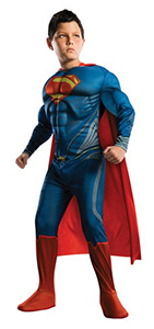 Child in Superman costume