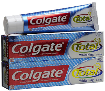 Colgate Total Toothpaste boxes