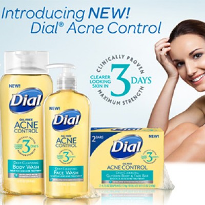 Free Dial Acne Control Face & Body Wash Samples