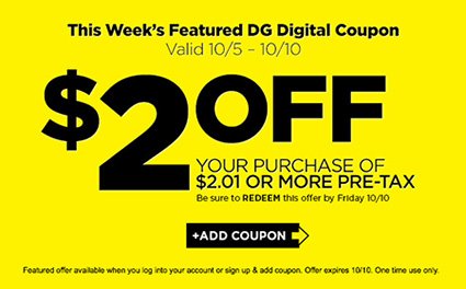 Dollar General coupon