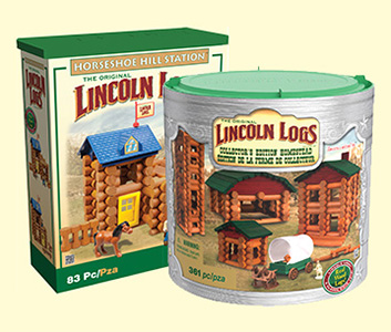 Lincoln Logs boxes