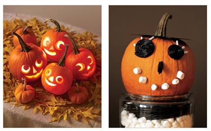 Pumpkins and Jack-o-Lanterns
