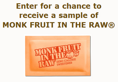 Monk Fruit In The Raw package
