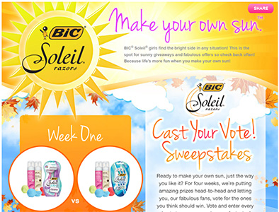 Soleil Cast Vote Sweepstakes