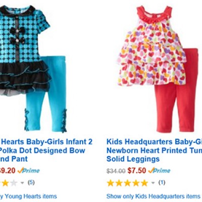 Amazon: Girls Outfits Up To 70% Off