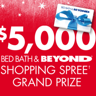Bed Bath & Beyond Holiday Your Way Sweeps