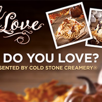 Cold Stone: What Do You Love Giveaway
