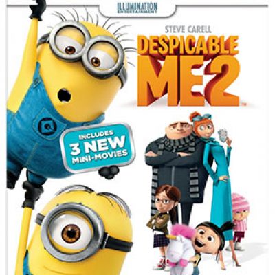 Despicable Me 2 Blu-ray + DVD + Digital HD For $15.99 (Reg $29.98)