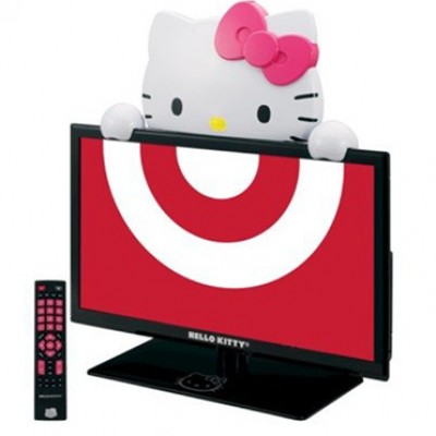 Hello Kitty 19" LED TV Monitor and Stand Just $128.00 (Reg $300)