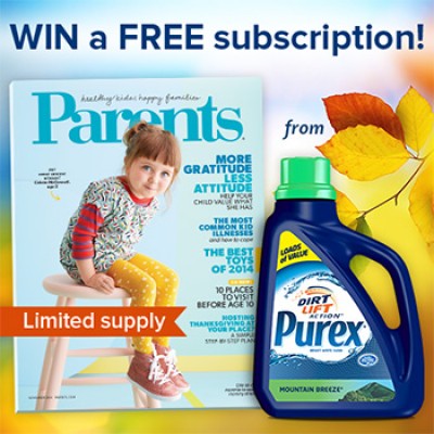 Purex: Win A Parents Magazine Subscription