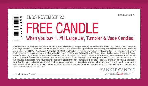 BOGO Yankee Candles