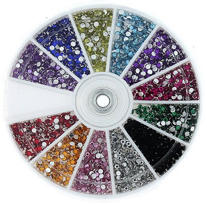 Rhinestone Nail Art Wheel