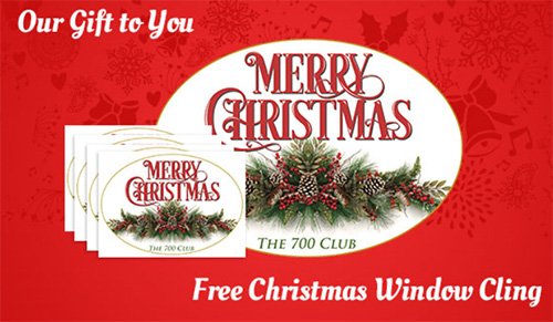 Christmas Window Cling