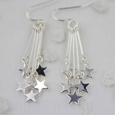 Exquisite Stars Dangly Earrings Just $1.88 + Free Shipping