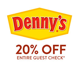 Denny's coupon