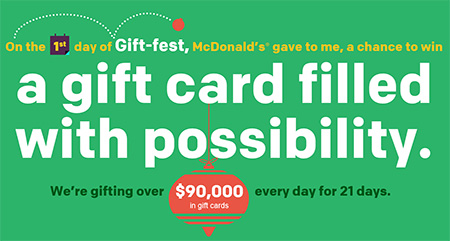 McDonalds Giveaway