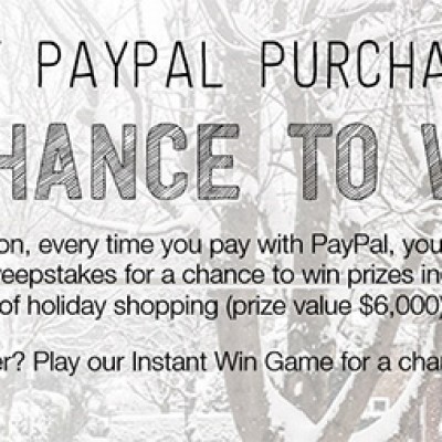 Paypal: Win 10 Years Of Holiday Shopping