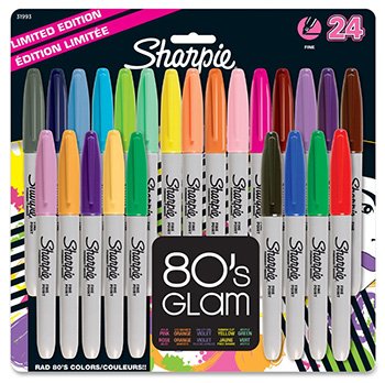 Sharpie 80's Glam 24-Pack