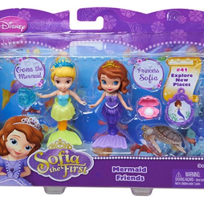 Disney Sofia The First 3" Sofia and Oona The Mermaid Doll (2-Pack) Only $5.38