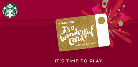 Starbuck's Giveaway