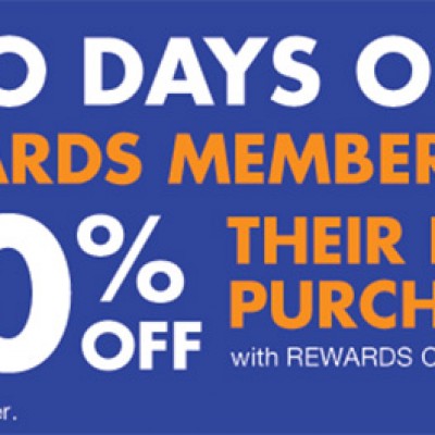 Big Lots Rewards Members: 20% Off Entire Purchase - 2 Days Only