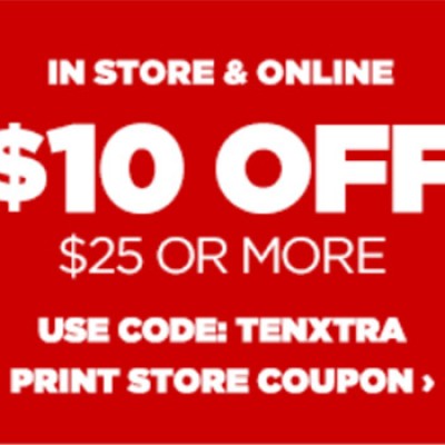 JCPenney: $10 Off $25 Or More Until 01/11