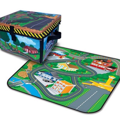 Neat-Oh! Full Throttle Small Town 220 Car Toy Box & Playset Only $7.96 (Reg $22.99)