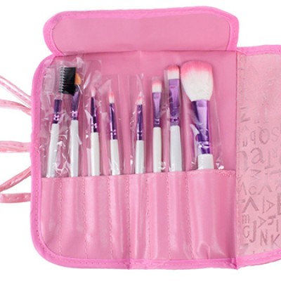 Professional Cosmetic Makeup Brush Set W/ Bag Just $3.13 + Free Shipping