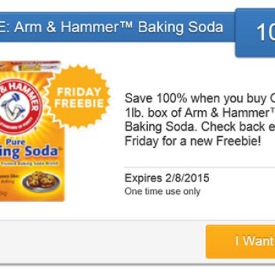 Free Arm & Hammer Baking Soda