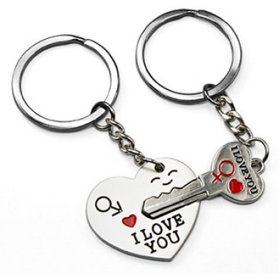 Key to My Heart Keychains: Just $0.98 + Free Shipping