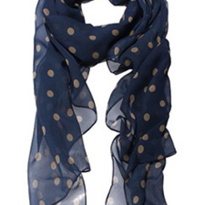 Polka Dot Scarf Only $2.55 + Free Shipping