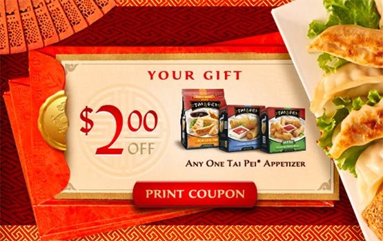 Tai Pei Frozen Asian Food Coupon