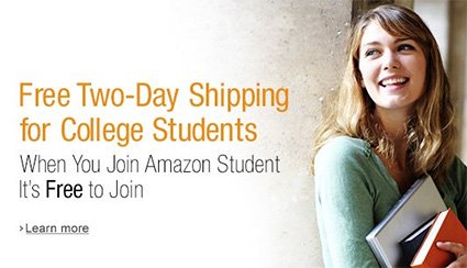 Amazon Prime for students and student